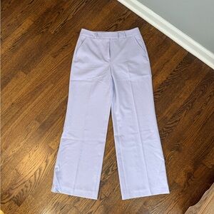 White House Black Market Lavender Wide Leg Pants